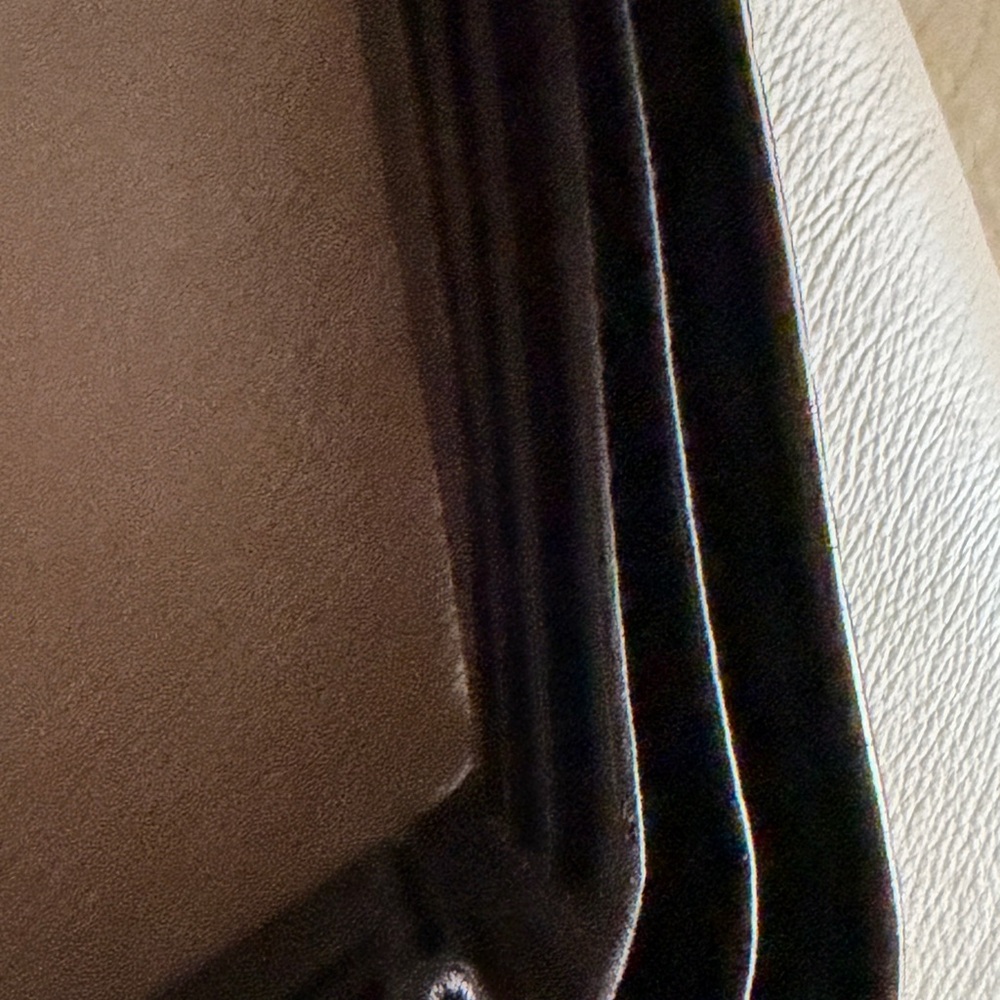 Gucci Chocolate Brown Embossed GG Leather Wallet Insert - Picture 6 of 10